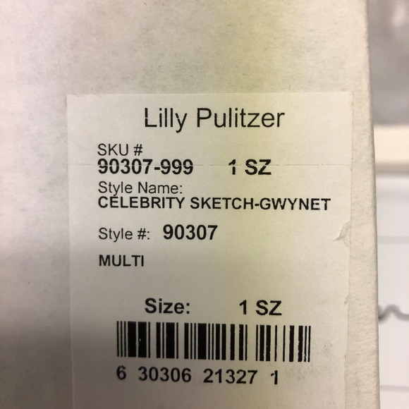 Lilly Pulitzer 5x7 wooden free standing frame - Picture 4 of 6